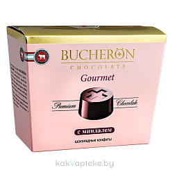 Bucheron Gourmet Шоколадные конфеты с миндалем (в картонной кор.) 175 г