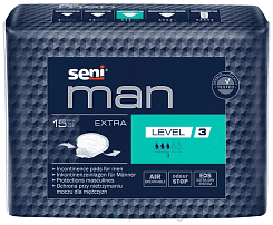 SENI MAN вкладыши специальные для мужчин EXTRA LEVEL 3 (экстра уровень 3) 15 шт