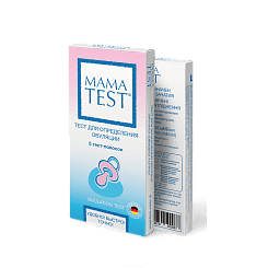 Тест для определенияовуляции МАМА TEST, 5 тест-полосок