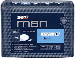 SENI MAN вкладыши специальные для мужчин NORMAL LEVEL 2 (средний уровень 2) 15 шт