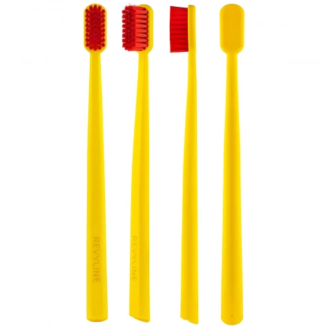 Revyline SM6000 Зубная щетка (желтая с красной щетиной 6934)