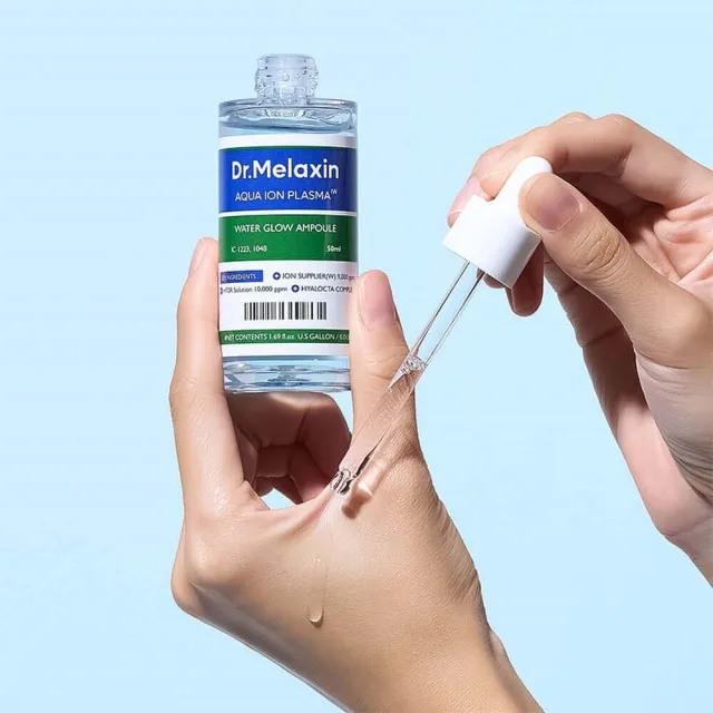 Dr.Melaxin Увлажняющая сыворотка для лица с акво-ионной плазмой Aqua Ion Plasma Water Glow Ampoule, 50 мл