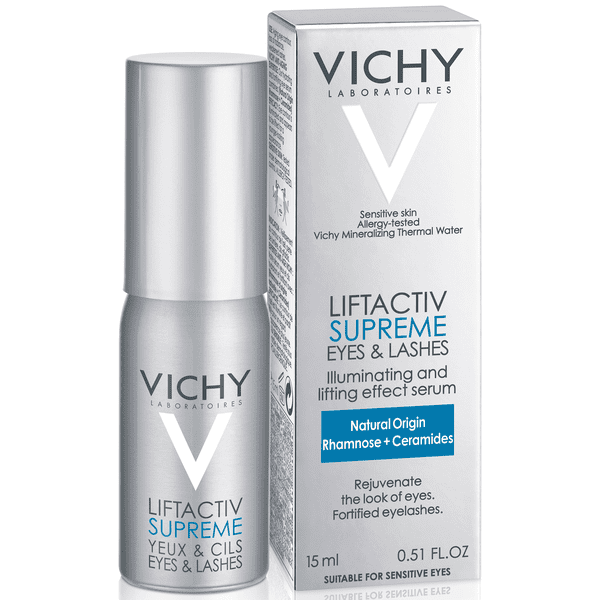 Vichy Liftactiv Supreme Сыворотка с эффектом лифтинга и сияния для кожи вокруг глаз, 15 мл