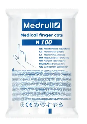 Напальчники медицинские Medrull №100