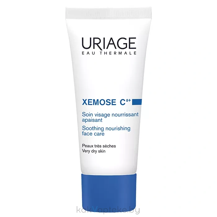 Uriage Крем для лица успокоительный и питательный  Xemose С8+/ Xemose С8+ Soin Visage Nourrissant Apaisant  40 мл