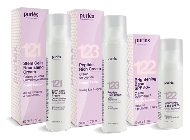 Purles 123 Питательный крем для лица с пептидами, 50 мл