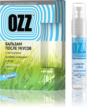 OZZ Бальзам-спрей после укусов 6 мл 