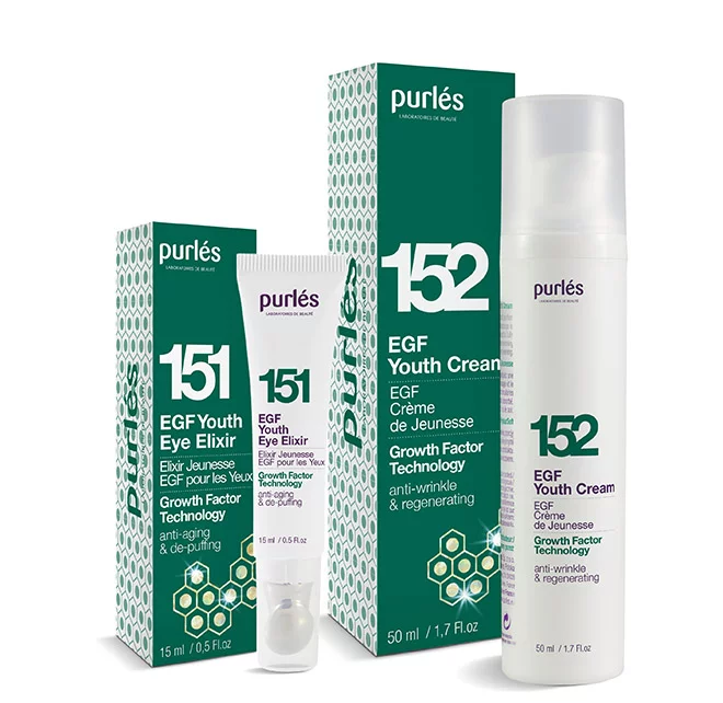 Purles 152 EGF Омолаживающий крем для лица, 50 мл