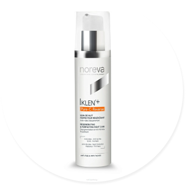 NOREVA ИКЛЕН+ [PURE-C-REVERSE] Регенерирующий ночной крем для сияния кожи , 50мл