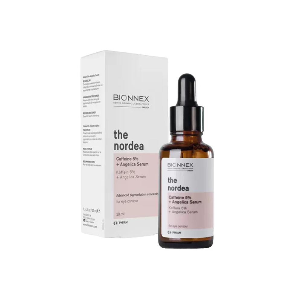 Bionnex THE NORDEA Сыворотка для контура глаз Кофеин 5% + Ангелика 30 мл.jpg