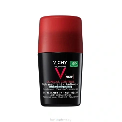 VICHY Homme Дезодорант-антиперспирант CLINICAL CONTROL 50 мл
