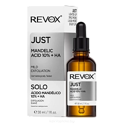 REVOX B77 Кислотная сыворотка для лиц JUST MANDELIC ACID 10% + НА, 30 мл
