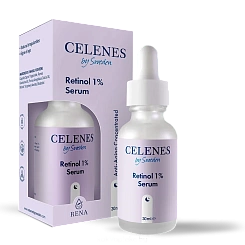 CELENES Сыворотка для лица с ретинолом 1% для всех типов кожи / CELENES RENA RETINOL 1% SERUM, 30 мл