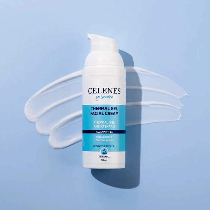 CELENES Термальный крем-гель для лица для всех типов кожи / CELENES  THERMAL FACE GEL CREAM, 50 мл