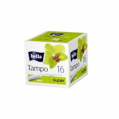 Tampo Bella super Тампоны женские  гигиенические без аппликатора premium comfort, 16 шт