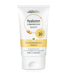 Hyaluron Medipharma cosmetics Солнцезащитный крем для лица SРF 30, 50 мл