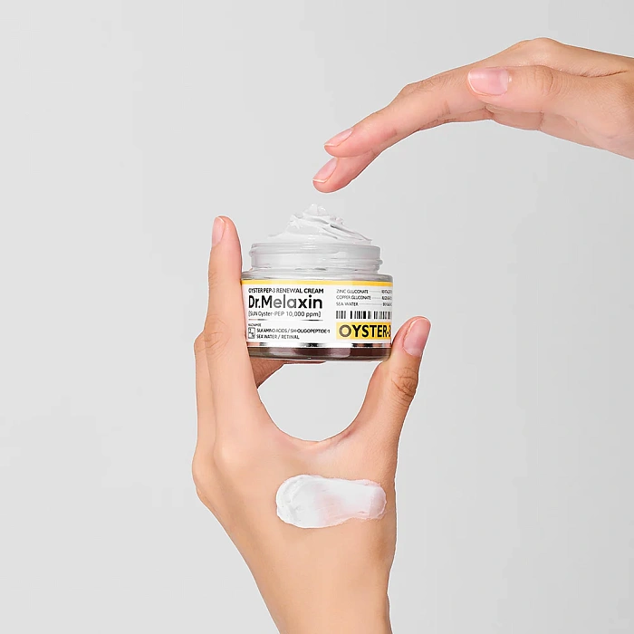 Dr.Melaxin Восстанавливающий  крем для лица с экстрактом устрицы -5,7 Oyster Pep-3 Renewal Cream, 50 мл