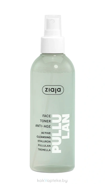 Ziaja PULLULAN Тоник для лица антивозрастной/ FACE TONER ANTI-AGE, 200 мл