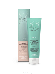 818 beauty formula estiqe Очищающий скраб для жирной чувствительной кожи 100 мл