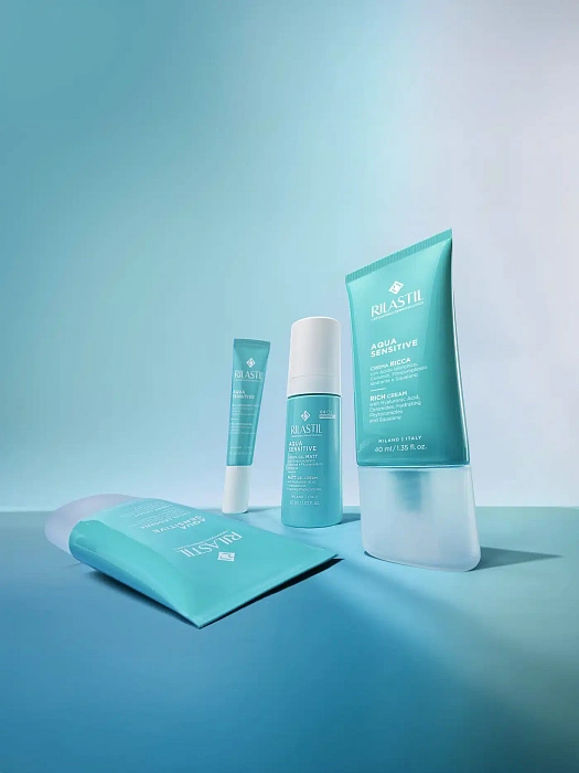 RILASTIL AQUA SENSITIVE Гель для контура глаз 15 мл