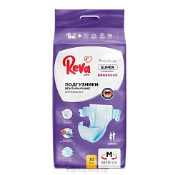 Reva Care Подгузники  для взрослых Super M, 30 шт