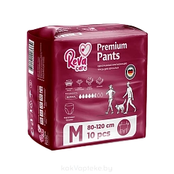 Reva Care Впитывающие трусы для взрослых M (обхват талии/бедер 80-120 см), 10 шт
