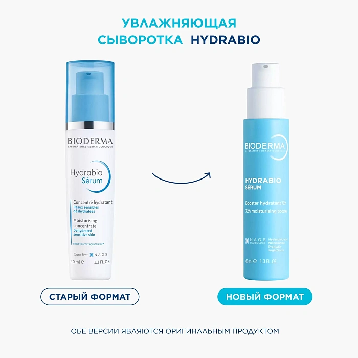 Bioderma Сыворотка Hydrabio, 40 мл