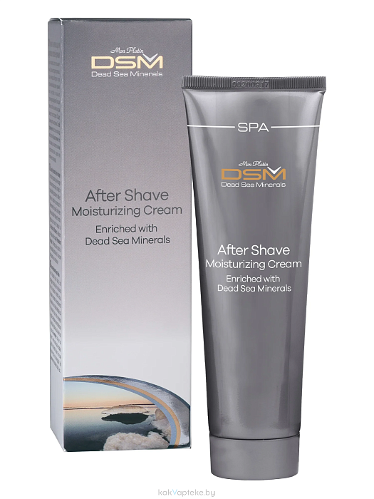 Mon Platin серии Dead Sea Minerals Увлажняющая эмульсия после бритья, 150 мл