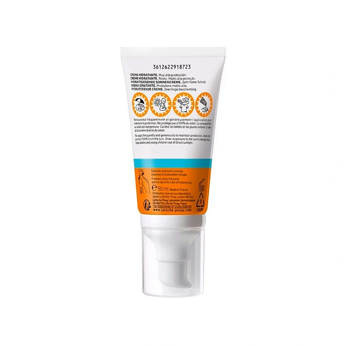 LA ROCHE-POSAY ANTHELIOS UVMUNE 400 Солнцезащитный увлажняющий крем для лица SPF 50+ / PPD 30, 50 мл