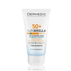 Dermedic SUNBRELLA Крем солнцезащитный SPF50+ для чувствительной кожи, 50 мл