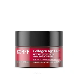 KORFF Антивозрастной крем для лица с эффектом филлера Collagen Age Filler, 50мл