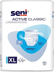 SENI ACTIVE CLASSIC extra large Трусы впитывающие для взрослых 30 шт