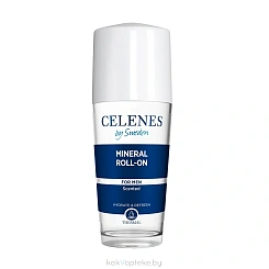 CELENES Минеральный шариковый дезодорант для мужчин Roll-on /CELENES THERMAL MINERAL ROLL ON FOR MEN, 75 мл