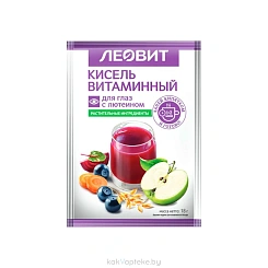Кисель Витаминный для глаз с лютеином. Спец. пищ. продукт диет.проф. пит. пакет 18 г