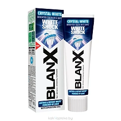 Blanx White Зубная паста Shock Crystal White / Бланкс Вайт Шок Кристал Вайт 75мл