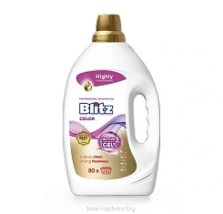 Blitz Гель для стирки цветных тканей, 3.2 л