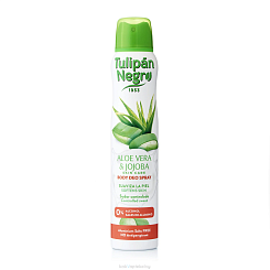 Tulipan Negro Дезодорант спрей Алоэ вера и Жожоба/ ALOE VERA & JOJOBA, 200 мл
