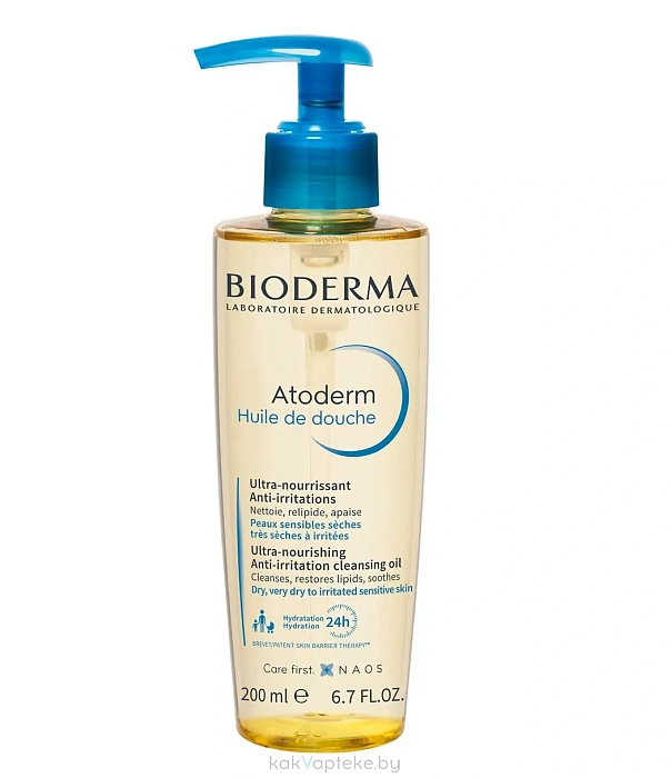 Bioderma Laboratoire Dermatologique Масло для душа Атодерм /Atoderm Huile de Douche 200 мл