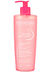 Bioderma Гель для лица очищающий Sensibio 500 мл (с помпой)
