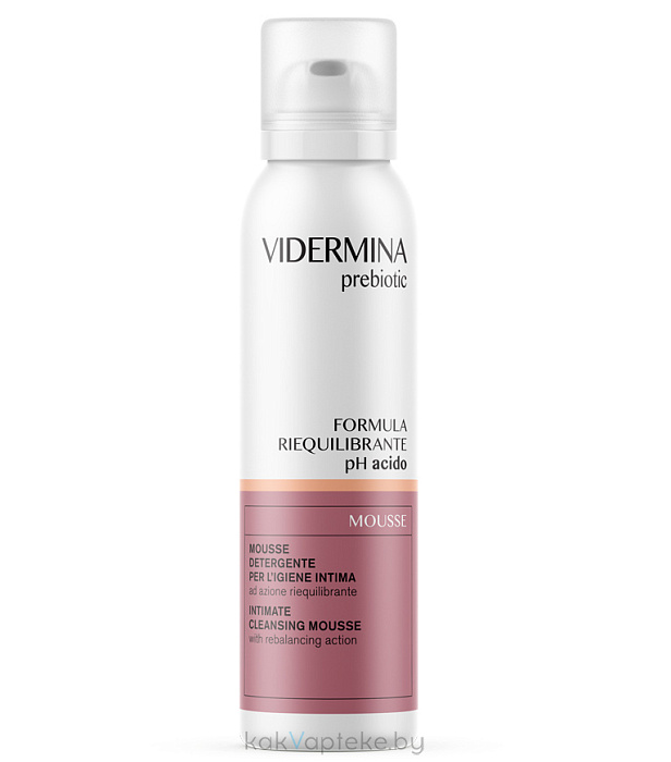 Vidermina prebiotic Мусс для интимной гигиены с кислотным уровнем рН 150 мл