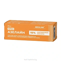 МедЛайн крем Азелайн с азелаиновой кислотой 15%, 30 мл