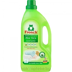 FROSCH (Фрош) Концентрированное жидкое средство для стирки Алое Вера 1,5 л