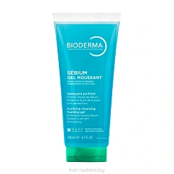 Bioderma Гель для лица очищающий Sebium 200 мл (туба)