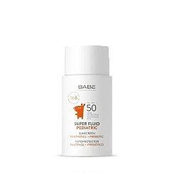 LABORАTORIOS BABE Детский солнцезащитн суперфлюид SPF50/SUPER FLUID PEDIATRIC SUNSCREEN SPF50, 50мл