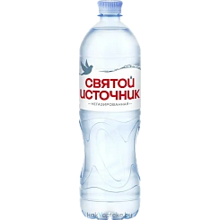 Святой Источник Вода питьевая обработанная негазированная 1 л ПЭТ