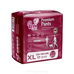 Reva Care Подгузники-трусы для взрослых Reva XL (обхват талии/бедер 130-160 см), 10 шт