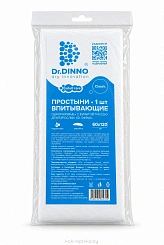 Dr.Dinno Пеленки (простыни) впитывающие одноразовые с бумагой тиссью для взрослых 60х120 см 1 шт