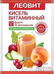Кисель Витаминный Форте. Спец. пищ. продукт диет.проф. пит. пакет 20 г