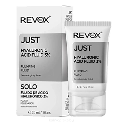 REVOX B77 Увлажняющий флюид для лица JUST HYALURONIC ACID 3%, 30 мл