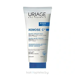 Uriage Гель мягкий КСЕМОЗ C8+ СИНДЕТ МЯГКИЙ ОЧИЩАЮЩИЙ ГЕЛЬ С ЦЕРАМИДАМИ( XEMOSE C8+ SYNDET NETTOYANT DOUX), 200 мл